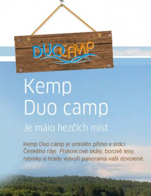 Kemp Duo camp - ubytování, restaurace Kněžmost