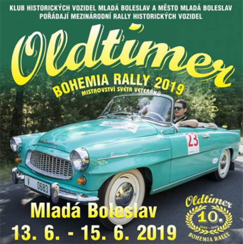 Veterány ŠKODA na trati Oldtimer Bohemia Rally 2019