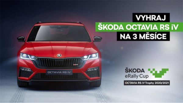 ŠKODA vstupuje v Česku do automobilového esportu - startuje on-line seriál virtuálních turnajů ŠKODA eRally Cup