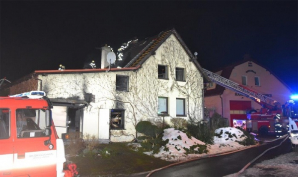 Požár rodinného domu způsobil dvoumilionovou škodu