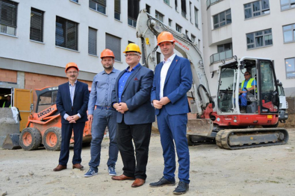 Klaudiánova nemocnice v Mladé Boleslavi zahájila stavbu nového stravovacího provozu 