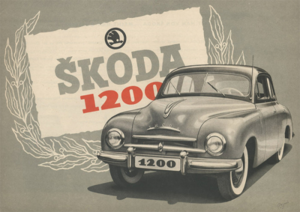 70 let vozu ŠKODA 1200: Celokovová karoserie z aerodynamického tunelu