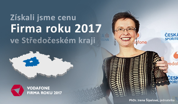 Titul Firma roku 2017 ve Středočeském kraji získala mladoboleslavská firma Hönigsberg & Düvel Datentechnik Czech s.r.o.